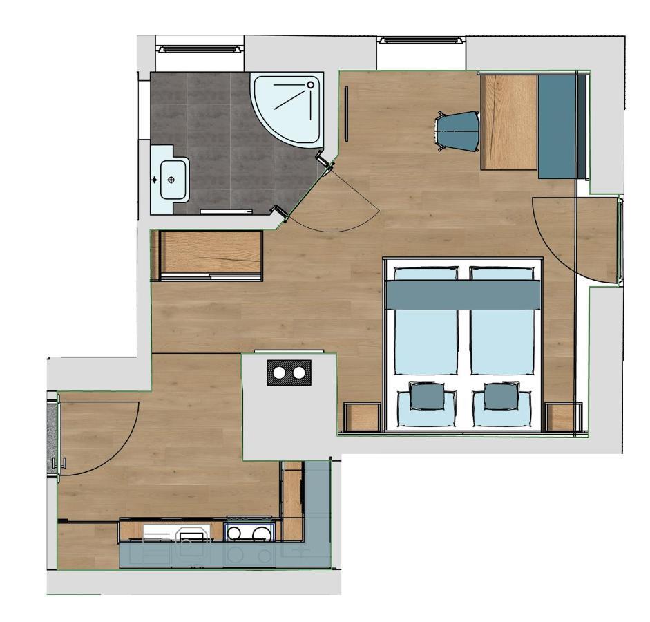 Haus Hubertus Apartment Galtuer Exterior photo